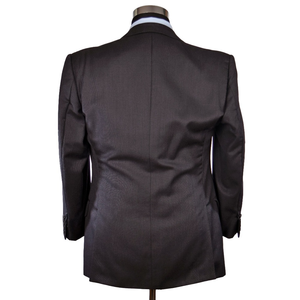 Ermenegildo Zegna Mens Silk Wool 3 Button Blazer - Picture 4 of 7